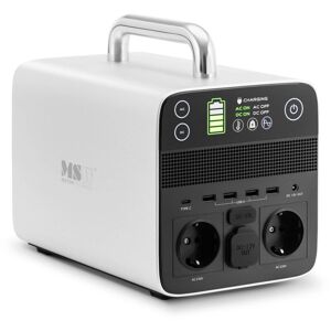 MSW - Portable power station - 512 Wh - up to 1.4 kW - 100 - 240 v - with built-in inverter Camping power station Power Station 230 v