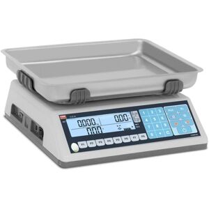 TEM Price Counting Scale - calibrated - 30 kg / 10 g - dual lcd - Commercial scales