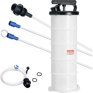 VEVOR Fluid Extractor, 1.74 Gallons (6.5 Liters), Manual Hand-Operated Oil Changer Vacuum Fluid Extractor with Dipstick and Hose, Oil Extractor Change Pump