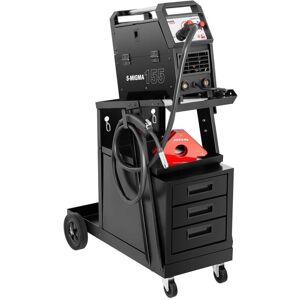 STAMOS Welding Cart With Drawers Welding Wagon Professional Accessories 3 Drawers 75Kg
