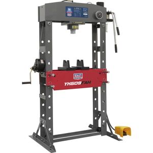 Sealey - YK509FAH Premier Air/Hydraulic Floor Type Press with Foot Pedal 50 Tonne Sealey - YK509FAH Premier Air/Hydraulic Floor Type Press with Foot Pedal 50 Tonne