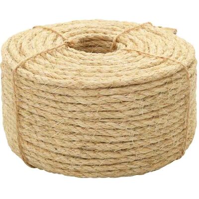 vidaXL Rope 100% Sisal 10 mm 250 m - Rope Type vidaXL Rope 100% Sisal 10 mm 250 m - Rope Type
