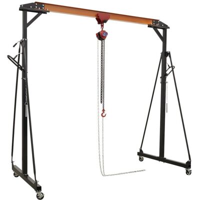 SG500KIT Portable Lifting Adjustable Gantry Crane 0.5 Tonne & Hoist Combo - Sealey SG500KIT Portable Lifting Adjustable Gantry Crane 0.5 Tonne & Hoist Combo - Sealey