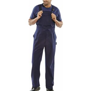 Click - c/d bib & brace Overall navy 38 - Navy Blue - Navy Blue