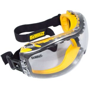 Dewalt - Concealer Safety Goggles Clear Anti Fog Anti Scratch uva & uvb Protection