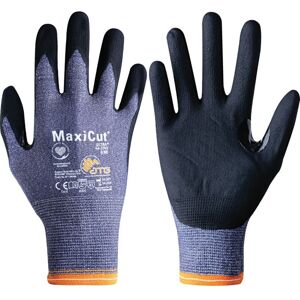 Cut Resistant Gloves, nbr Coated, Blue/Black, Size 10 - Black Blue - ATG