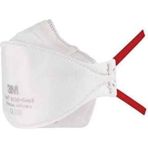 Disposable Respirators, FFP3, Unvalved, Case of 240 - 3M