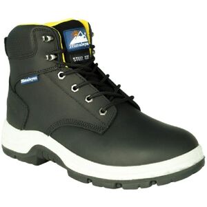 5240 Black Safety Boots - Size 11 - Black - Himalayan