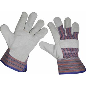 Loops - 6 pairs General Purpose Riggers Gloves - Strong Stitching - Hand Protection