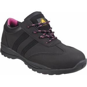 Amblers Safety - FS706 Sophie Lace Up Safety Taine Black Size 7