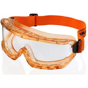 Safety Spectacle - b-brand premium goggle amber f - Orange - Orange - Beeswift