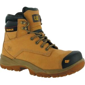 CAT - 7050 Spiro Mens Tan Safety Boots - Size 8 - Tan