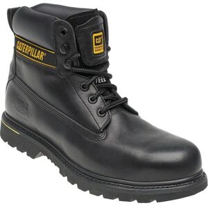 CAT - 7040 Holton/B Mens Black Safety Boots - Size 10 - Black