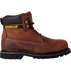 CAT 7041 Holton/T Mens Brown Safety Boots - Size 7 - Brown