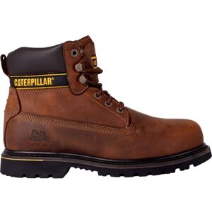 CAT - 7041 Holton/T Men's Brown Safety Boots - Size 9 - Brown
