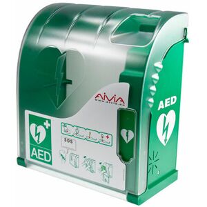 Aivia 200 defibrillator cabinet with heating & alarm - - Click