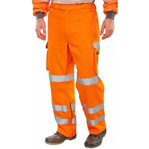 Click - arc compliant gort trousers or 38 - Orange - Orange