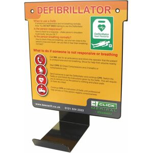 Click - defibrillator wall hanger -