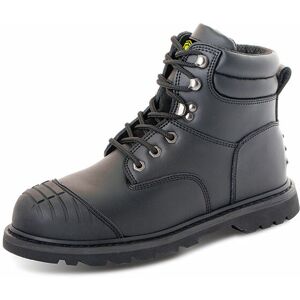 Beeswift - goodyear welt safety work boot ms s/c sz 11 - Black - Black