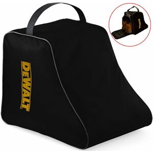 Dewalt - Safety Boot Bag Work Boot Bag Black + Logo - Heavy Duty Zip Hard Base Bag