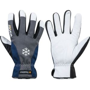 Ejendals - 295 Tegera Black/Blue/White Cold Resistant Gloves - Size 9 - Blue White Black