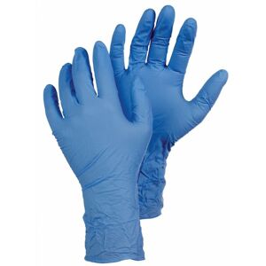 Ejendals - Tegera, Disposable Gloves, Blue, Nitrile, Powder Free, Textured Fingert - Blue