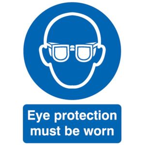 Sitesafe Eye Protect Must Be Worn in This Area 420 x 297mm SA