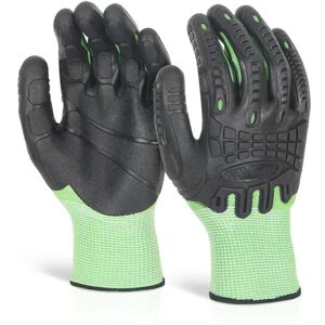 Glovezilla - cut resistant fully coated impact glove green xxl - Green - Green