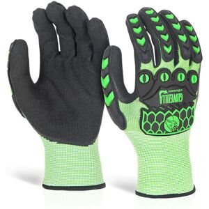 Glovezilla - foam nitrile coated glove green med - Green - Green