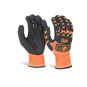 Glovezilla - foam nitrile coated glove orange xxl - Orange - Orange