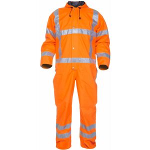 Hydrowear - URETERP SNS HI VIS WATERPROOF COVERALL ORANGE SML - Orange - Orange