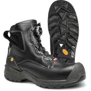 Ejendals Jalas 1358 Heavy Duty Arctic Grip Tall Safety Boots, Black, Size 4 - Black
