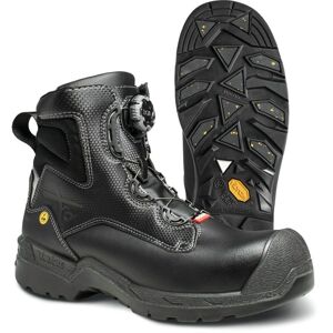 Ejendals Jalas 1358 Heavy Duty Arctic Grip Tall Safety Boots, Black, Size 5 - Black