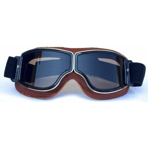 Langray - Motorcycle and Jet Goggles Goggles Motorcycle Goggles 18x8cm (Brown Frame + Brown Lens)