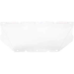 MSA - V-GARD GENERAL PURPOSE PC SHEET VISOR CHINGUARD COMPAT - Clear - Clear