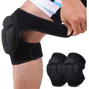 AOUGO Pieces Protective Knee Pads, Anti-collision Thick Sponge Kneepad for Gardening, Work, Jogging, Mountain Biking