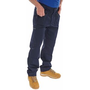 Action work trousers navy 46T - Navy Blue - Navy Blue - Click