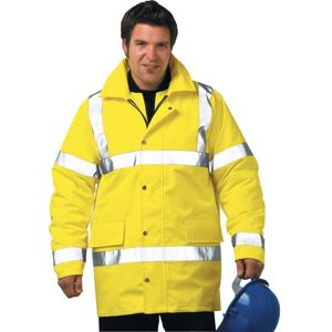 Portwest S468 Hi-vis Large 4 in 1 Yellow Anorak - Yellow