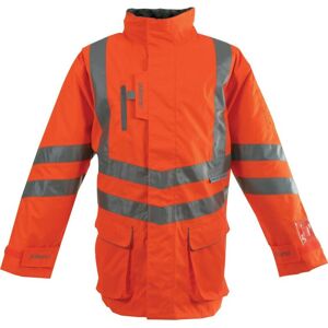 PR502 Hi-vis Oange xl Stom Coat - Orange - Pulsarail