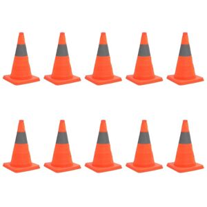 Berkfield Home - Royalton Pop-up Traffic Cones 10 pcs 42 cm