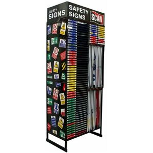 Signs Display - 144 Signs (Combi Stand) SCASSDIS144 - Scan