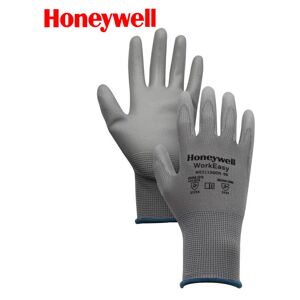 Denuotop - Work Gloves, 10 Pairs, Seamless Knitted Glove, pu Coated Palm and Finger, Excellent Grip, Protective Gloves, Warehousing, Logistics,