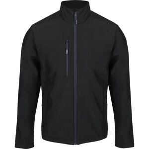 Regatta - Recycled Printable Softshell Black Jackets (s) - Black