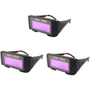 TLILY Automatic Photoelectric Welding Glasses Solar Powered Auto Darkening Welding Mask Helmet Eye Goggle Welding Glass X3 I266978