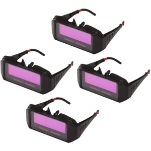 TLILY Automatic Photoelectric Welding Glasses Solar Powered Auto Darkening Welding Mask Helmet Eye Goggle Welding Glass X4 I266978