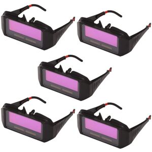 TLILY Automatic Photoelectric Welding Glasses Solar Powered Auto Darkening Welding Mask Helmet Eye Goggle Welding Glass X5 I266978