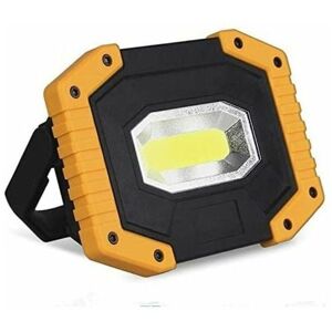ROSE Rechargeable LED Flood Light 30W 2000LM Construction Site Work Light 3 Modes Portable Lantern USB LED Spotlight for Camping, Building Site, Garage,