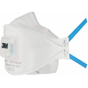 3M - Particulate Respirator, FFP2, Valved, 9322+Gen3 - Red 3M - Particulate Respirator, FFP2, Valved, 9322+Gen3 - Red