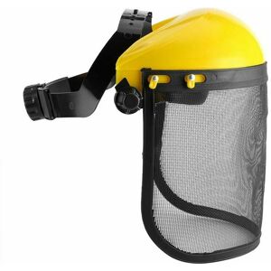 Euritecsa - Casque de Sécurité Visière Maille Professionnel , Travaux Forestiers Casque Acier Réglable Masque Complet Léger Anti-Bruit pour Euritecsa - Casque de Sécurité Visière Maille Professionnel , Travaux Forestiers Casque Acier Réglable Masque Complet Léger Anti-Bruit pour