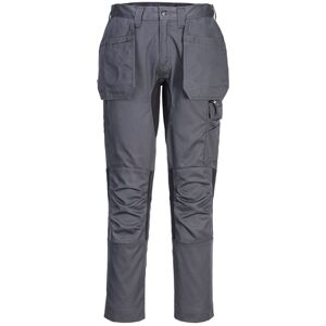 Portwest WX2 Eco Stretch Holster Trousers, Metal Grey, 46, Regular Portwest WX2 Eco Stretch Holster Trousers, Metal Grey, 46, Regular